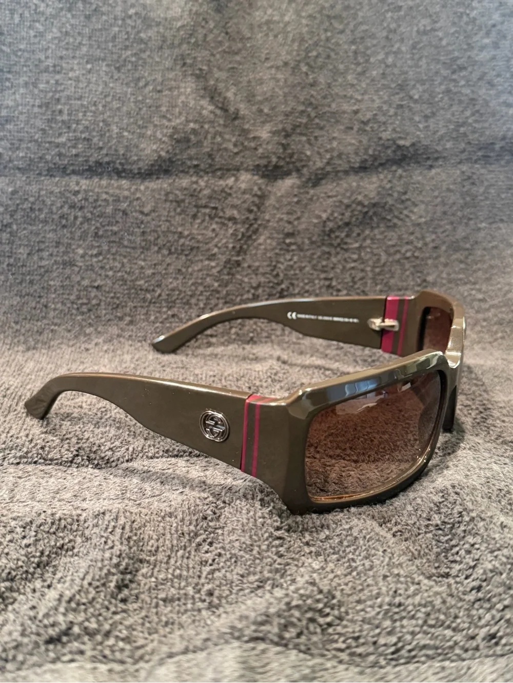 Vintage Gucci GG 2593/S GG 2593/S BMWS2 Brown Sunglasses